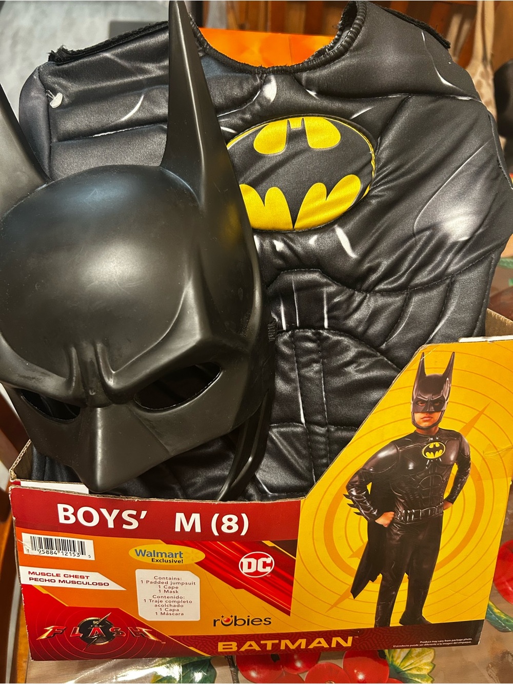 Rubie's Batman Kids Costume - Black and Yellow